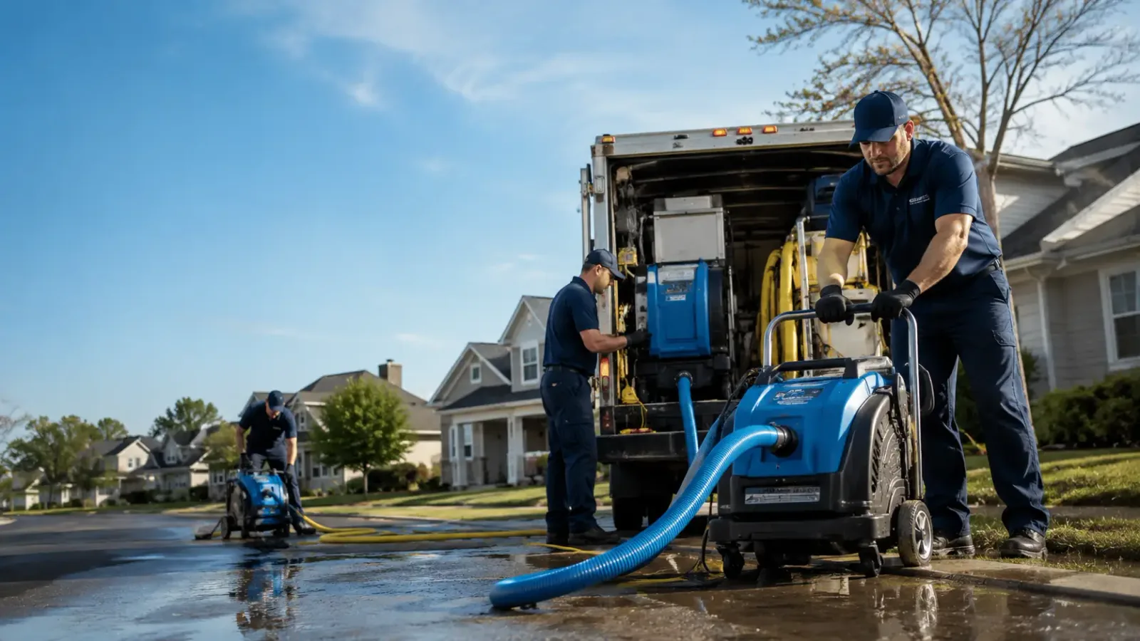 Flood Damage Cleanup in Grantville, PA